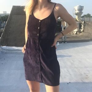 🌻 SALE 🌻Royal blue corduroy button down dress